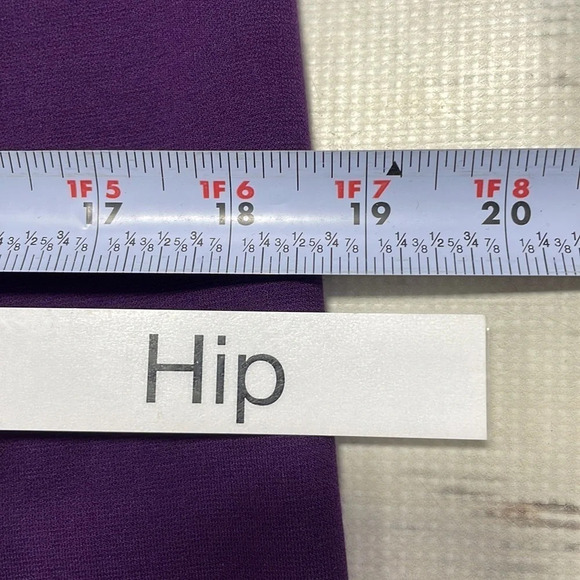 Onni + Co Dress Purple Blue Cowl Neck Stretchy NWT Size Small - Picture 11 of 13